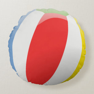 Colourful Beach Ball Pillow