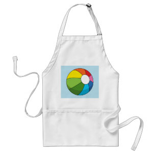 Colourful Beach Ball Standard Apron