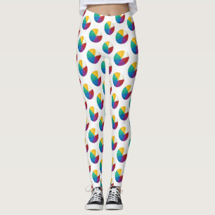 Colourful Beach Ball Summer Pattern Leggings