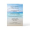 Colourful Beach Post Wedding Party Invitation