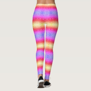 Colourful Beehive Leggings