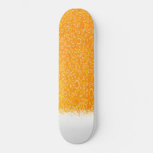 Colourful beer skateboard