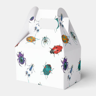 Colourful beetles favour box