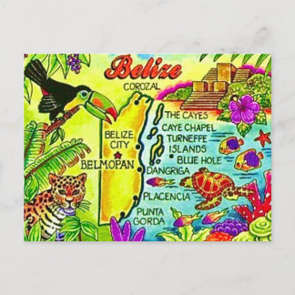 Colourful Belise Postcard