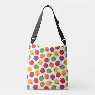 Colourful Bell Peppers Crossbody Bag