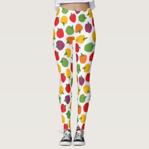 Colourful Bell Peppers Leggings
