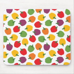 Colourful Bell Peppers Mouse Pad
