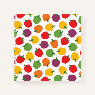 Colourful Bell Peppers Notebook