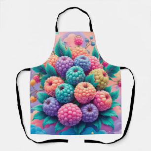 Colourful berries apron