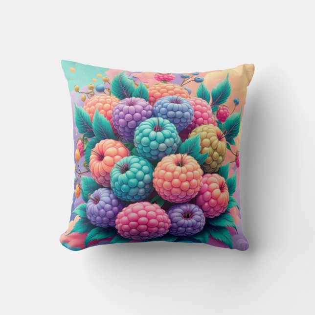 Colourful berries cushion (Front)