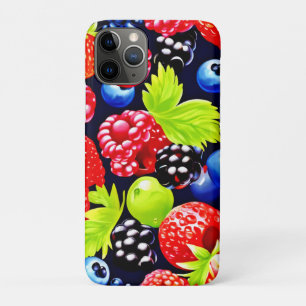 Colourful Berry Medley Design iPhone 11 Pro Case