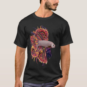 Colourful Betta splendens fighting fish as a gifti T-Shirt