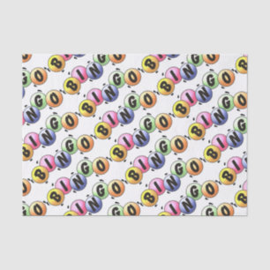 Colourful Bingo Tissue Paper