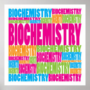 Colourful Biochemistry Poster