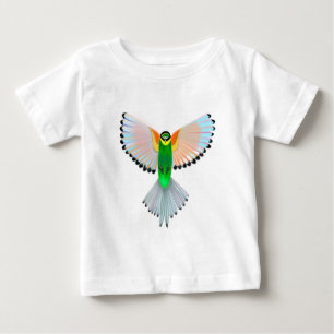 Colourful Bird Baby T-Shirt Gift