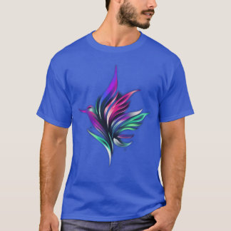 Colourful bird funny T-Shirt