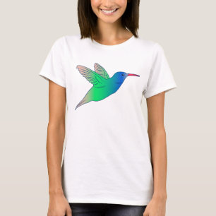 Colourful Bird Graphic T-Shirt