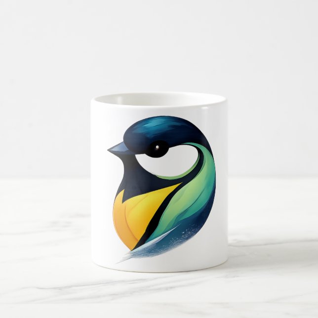 Colourful Bird Mug (Center)