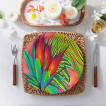 Colourful Bird of Paradise Flower