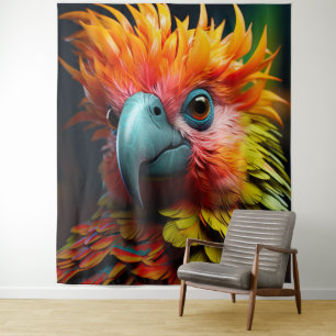 Colourful Bird Tapestry