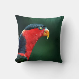 Colourful Bird Throw Pillow