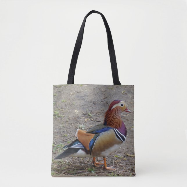 Colourful Bird Tote Bag (Front)