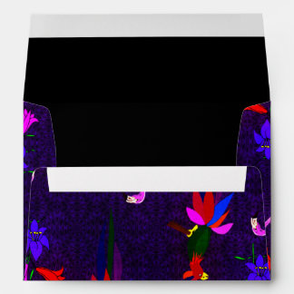 Colourful Birds and Pink Flamingos Envelopes