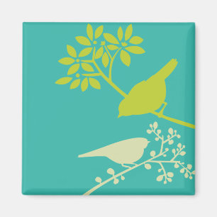 Colourful Birds Magnet