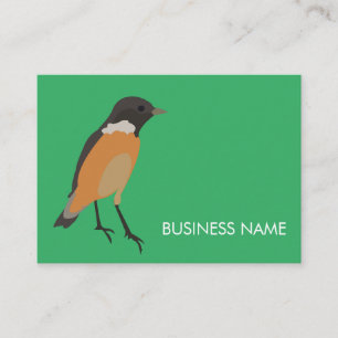 Colourful Birds Songbird Business Card