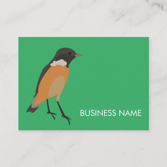 Colourful Birds Songbird     Business Card (Front)