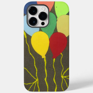 Colourful Birthday Balloons Graphic Art Design Case-Mate iPhone 14 Pro Max Case