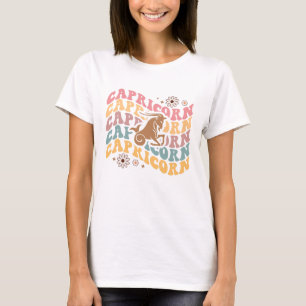 Colourful Birthday Capricorn T-Shirt