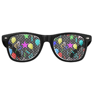 Colourful Birthday Retro Sunglasses