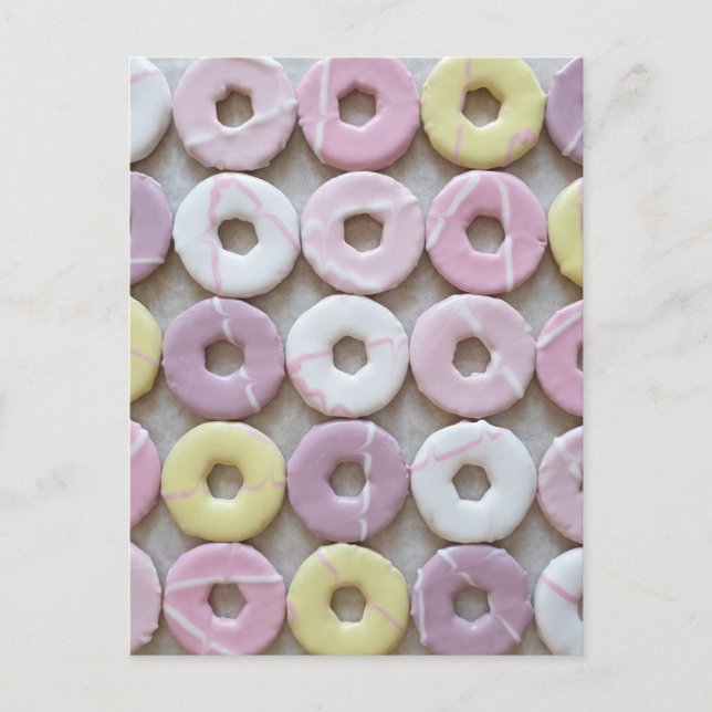 Colourful Biscuits Postcard (Front)