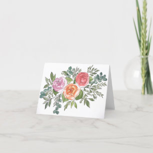 Colourful blank folded cards with envelopes