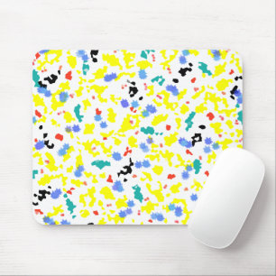 Colourful Blobs Mouse Pad