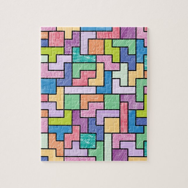 Colourful Block Puzzle (Vertical)