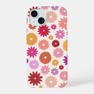 Colourful Blooms Big Pattern iPhone 15 Case