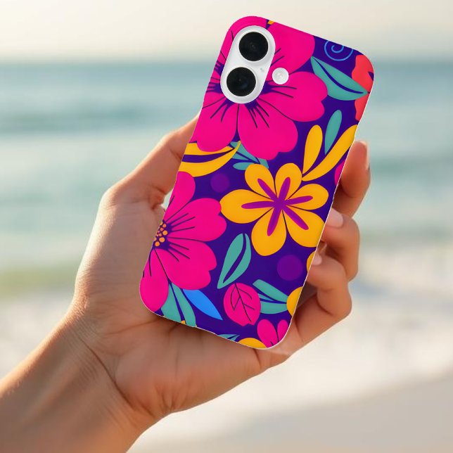 Colourful Blooms-Dopamine Style-Retro Flowers Case-Mate iPhone Case (Colorful Blooms-Dopamine Style- Case-Mate iPhone Case)