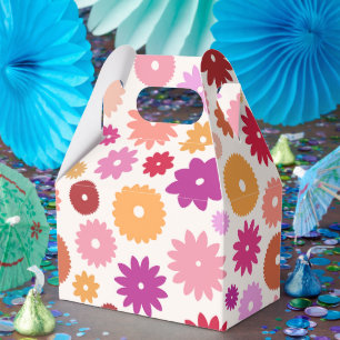 Colourful Blooms Large Pattern Favour Box