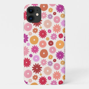 Colourful Blooms Pattern iPhone 11 Case