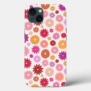 Colourful Blooms Pattern iPhone 13 Case
