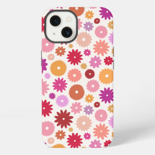 Colourful Blooms Pattern iPhone 13 Case