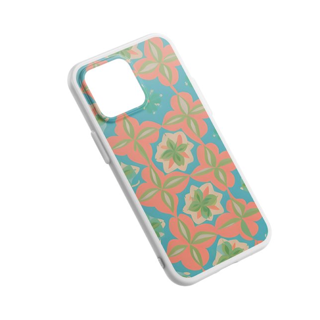 Colourful Blue and Orange Kaleidoscopic Pattern Case-Mate iPhone Case (Creator Uploaded)