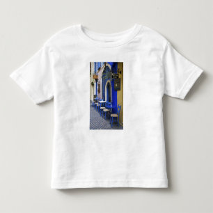 Colourful Blue doorway and siding to old hotel in Toddler T-Shirt