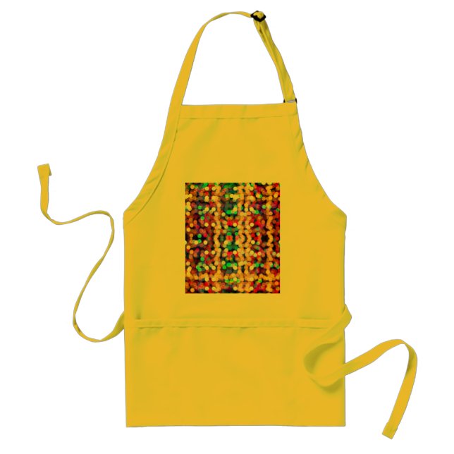 Colourful Blurred Lights Standard Apron (Front)