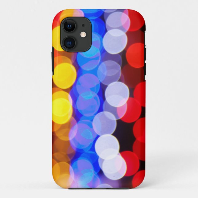 Colourful Blurry Lights Case-Mate iPhone Case (Back)