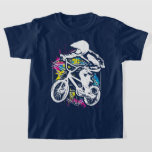 Colourful Bmx Biker - Bmx Bike - Bmx Apparel T-Shirt<br><div class="desc">Colourful Bmx Biker - Bmx Bike - Bmx Apparel #bmx</div>