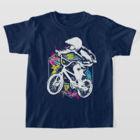 Colourful Bmx Biker - Bmx Bike - Bmx Apparel