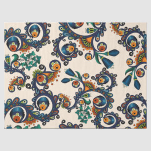 Colourful Bohemian Boho MOD Hippy Chic Pattern Tissue Paper